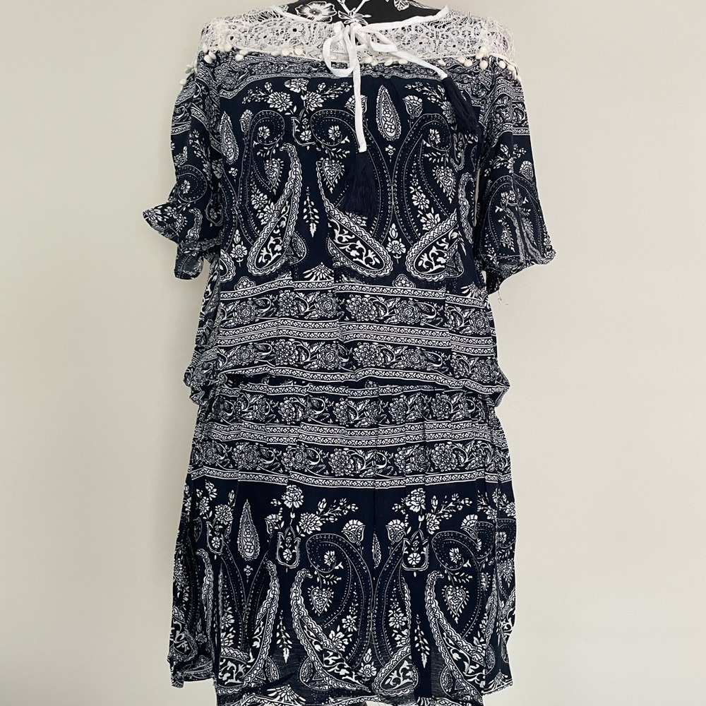 New Floral summer mini dress Size:Small